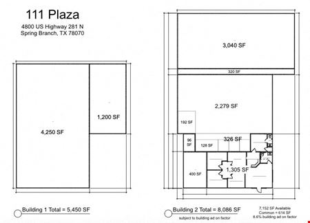 111 Plaza | Medical & Professional Office | HWY 281 Frontage | Bulverde, TX