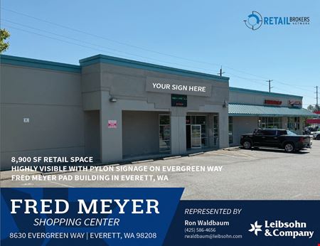 Retail space for Rent at 8630 Evergreen Way in Everett