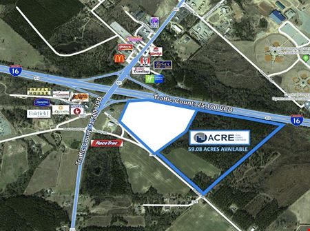 VacantLand space for Rent at I-16 Dublin Land Site in Dublin