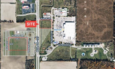 Commercial space at PRICE REDUCED! 3.22 Acres Comm Land/Bus 127-Front of Walmart in Saint Johns