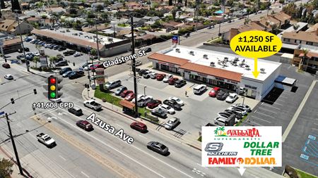 Retail space for Rent at Gladstone Plaza in Azusa