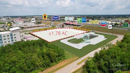 Retail space for Rent at For Ground Lease/Sale I ±1.78 AC PAD in Port Arthur