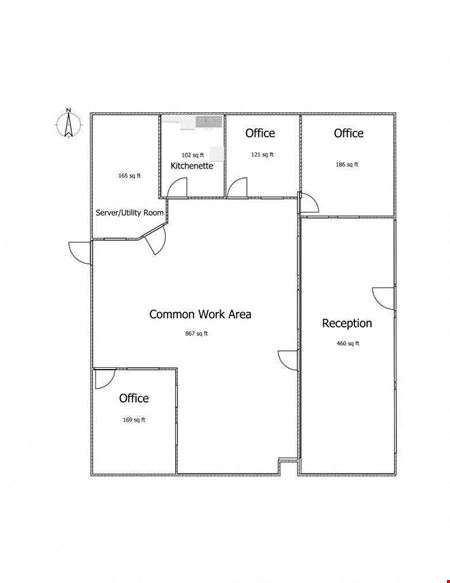 Renovated Professional / General Office Spaces Available