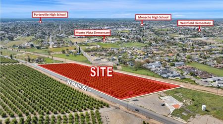 VacantLand space for Sale at ±4.88 Acres of Vacant Residential Land in Porterville, CA in Porterville