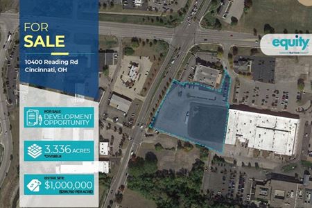 Land space for Sale at Development Site - 3.336 Acres in Cincinnati