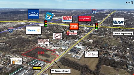 7.34 Acres for Sale on W Kearney