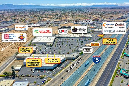 Retail space for Rent at Victorville Towne Center in Victorville