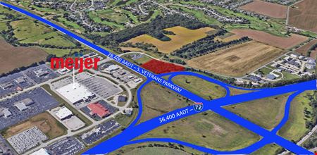 VacantLand space for Sale at Veterans Pkwy/I72 Frontage Commercial Development Land in Springfield