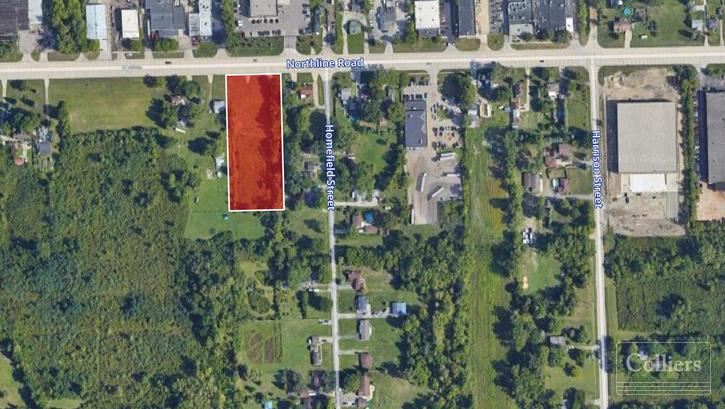 For Sale - 1.77 Acres - Vacant Industrial Land - Romulus