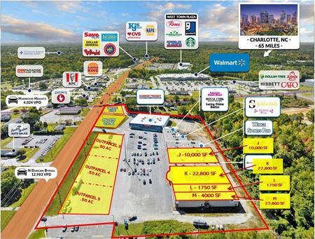 Retail space for Rent at Union Square Shopping Center in Union