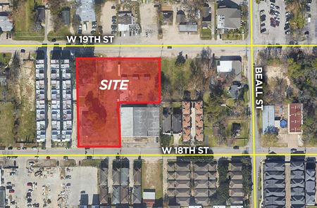 VacantLand space for Sale at 1.49 Acres Available in The Heights in Houston