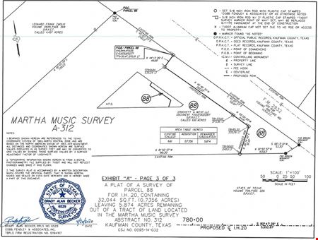VacantLand space for Sale at I-20 & FM 2932, NW corner in Mesquite