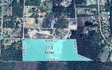 VacantLand space for Sale at 27.8 Acres Unzoned Property in Seminole, Al in Seminole