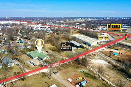 Industrial space for Rent at 7,736 SF Warehouse / Retail Building For Lease Near Route 66 Car Museum in Springfield