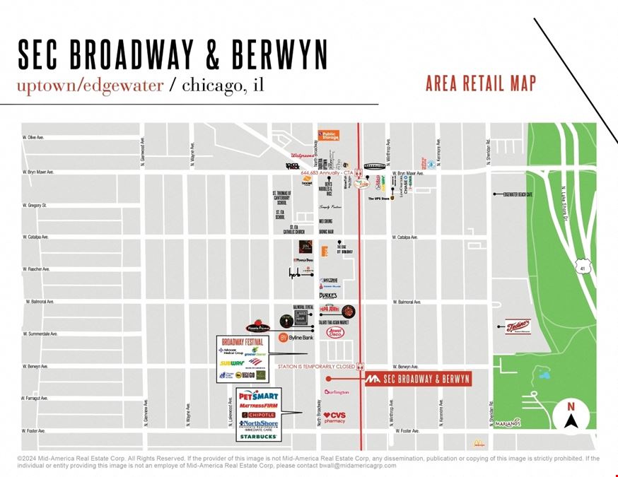 SEC Broadway & Berwyn