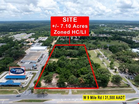 VacantLand space for Sale at Prime Commercial Corner | 7 Acres on W Nine Mile Rd in Pensacola