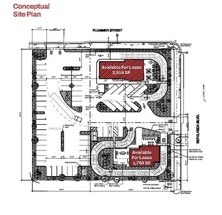 VacantLand space for Rent at Sepulveda & Plummer in North Hills