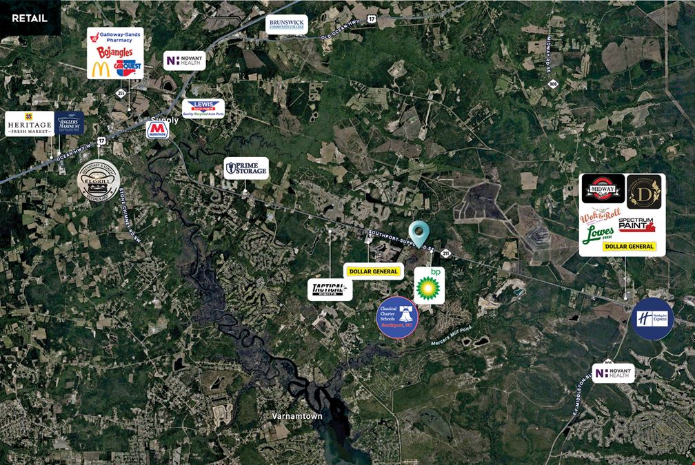 1975 SouthportSupply Road Southeast, Bolivia, NC 28422