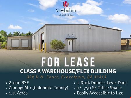 Industrial space for Rent at Class A Industrial Warehouse in Grovetown