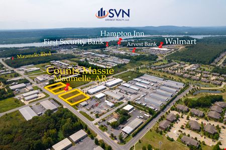 VacantLand space for Sale at lots 1, 2, 17, 18 Counts Massie  in Maumelle