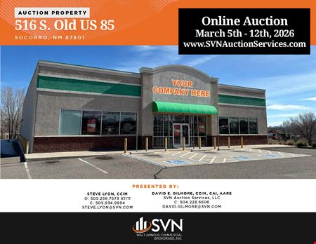 Retail space for Rent at 9,000+-sf retail showroom in Socorro in Socorro