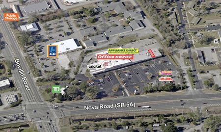 Retail space for Rent at Office Depot Anchored Shopping Center in Daytona Beach