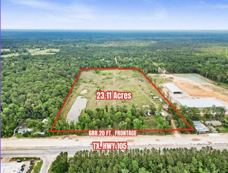 VacantLand space for Sale at Expansive 23-Acre Tract on High-Traffic Hwy 105 – Prime Development Opportunity -  Seller Financing Available in Cleveland