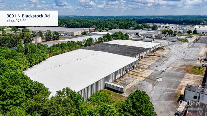 Two Industrial Warehouses Available in Spartanburg’s Established I-85 Corridor