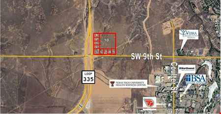 Commercial space at 9th & Loop 335 -Northeast corner in Amarillo
