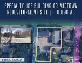 Specialty Use Building or Midtown Redevelopment Site | ±0.896 AC