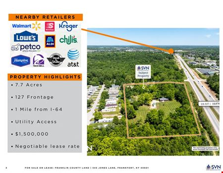 For Sale OR Lease: Franklin County Land