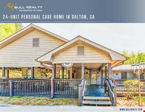 Under Contract | 24-Unit Personal Care Home | 8.0% Cap Rate | Dalton, GA