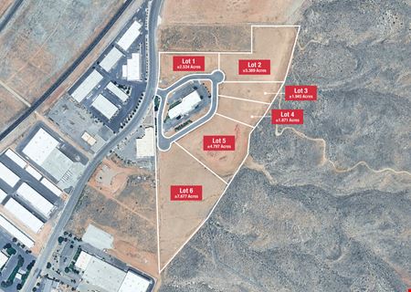 VacantLand space for Sale at Freeway Visible Industrial Lots in Hurricane