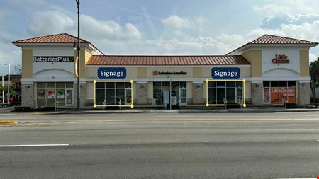 Retail space for Rent at Harding Plaza Retail in Hollywood