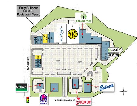 Retail space for Rent at 4320-4368 S. Laburnum Avenue - Laburnum Park in Richmond