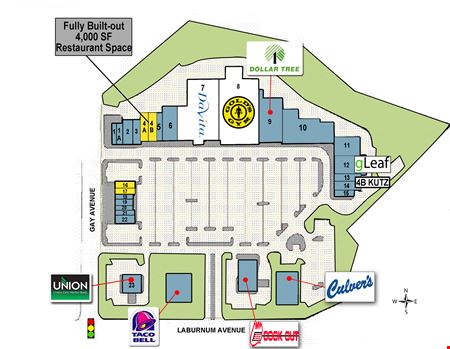 Retail space for Rent at 4320-4368 S. Laburnum Avenue - Laburnum Park in Richmond
