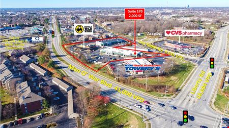 Retail space for Rent at Todds Center in Lexington