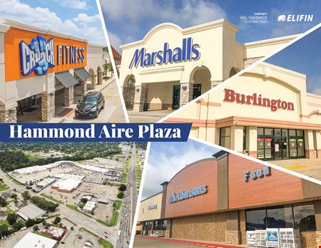 Retail space for Rent at Retail Space at Hammond Aire Plaza in Baton Rouge