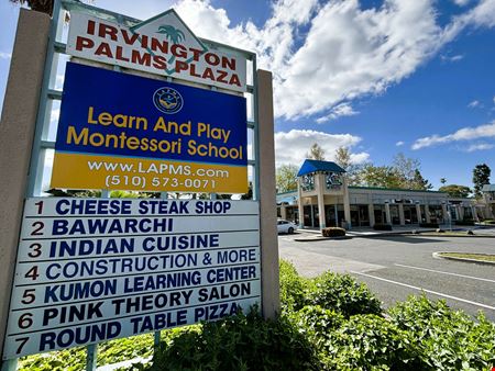 Retail space for Rent at Irvington Palms Plaza in Fremont