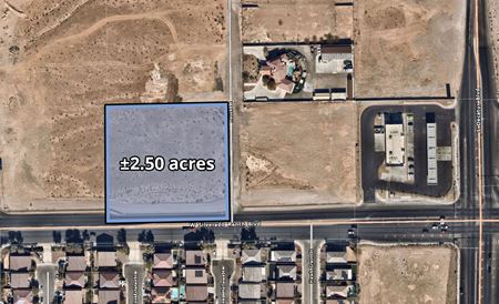 Commercial space at 2.50 acres at Silverado Ranch in Las Vegas