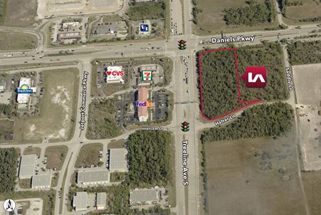 VacantLand space for Sale at Signalized Corner of Daniels Pkwy & Treeline Ave in Fort Myers