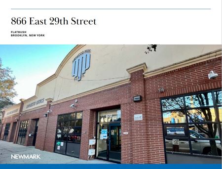 Flex Space space for Rent at 866 East 29th Street in Brooklyn