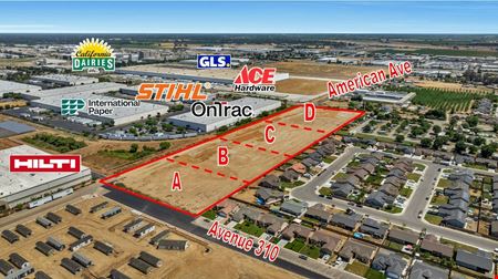 VacantLand space for Sale at Industrial Development Land Located Rapidly-Developing Area in Visalia