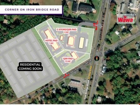 VacantLand space for Rent at Cogbill Road and Iron Bridge Road in Chesterfield
