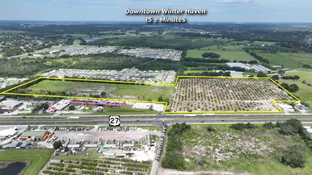 VacantLand space for Sale at Prime Commercial Land on US Hwy 27 at Dundee Rd in Haines City