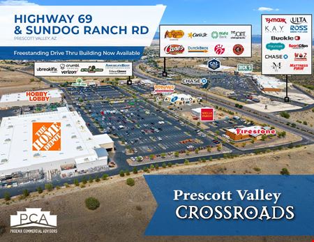 Retail space for Rent at SR-69 & Sundog Ranch Rd NEC, NWC, SEC & SWC | Prescott Valley, AZ in Prescott Valley
