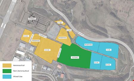 VacantLand space for Rent at NCWV Airport | 2000 Aviation Way in Bridgeport