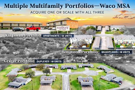 Multi-Family space for Sale at 52 Multifamily Units | Multiple Portfolios in One in Waco