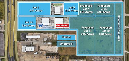 Land space for Sale at Park PID | Lot 14, 2.84 Acres in CORPUS CHRISTI