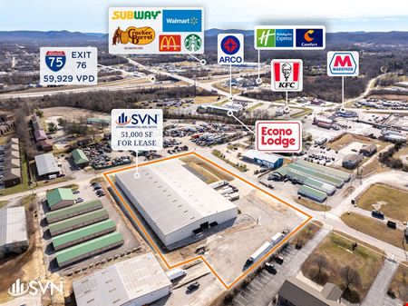 Industrial space for Rent at 51K SF Warehouse For Lease - Berea KY near I-75 in Berea